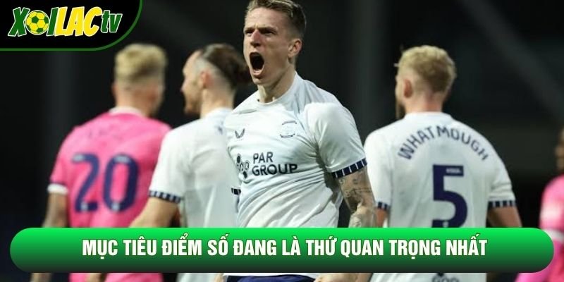 Mục tiêu điểm số đang là thứ quan trọng nhất Mục tiêu điểm số đang là thứ quan trọng nhất